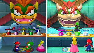 Mario Party The Top 100 vs Mario Party 2  All Minigames Comparison 3DS vs N64 [upl. by Erminia85]