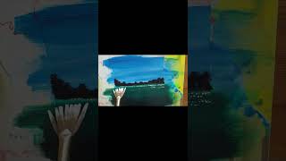 StepbyStep Landscape Painting with Acrylics  Easy and Fun [upl. by Ordnaxela803]