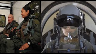 Meet First Female Filipina F16 Fighter pilot Lockheeds Test pilot Wife amp Mom Monessa Balzhiser [upl. by Elahcar652]