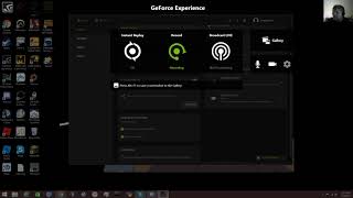 How to work your webcam in GeForce Experience 310 [upl. by Ikik78]