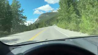 BMW X3M40i drive in Banff bmw bmwusa x3m40i canada canadalife banff jasper banffcanada [upl. by Tedman]