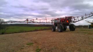 Case IH SPX 4410 spraying [upl. by Lizabeth577]