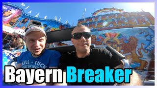 Bayern Breaker Onride Facecam  Mannheimer Mai Messe 2018 [upl. by Goddart]