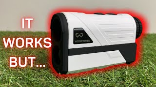 WOSPORTS GOLF RANGEFINDER REVIEW [upl. by Thurman]