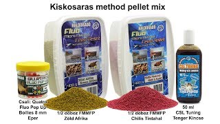 Téli fogós receptek lehűlt vizekre 1 percben  8 rész  Kiskosaras method pellet mix [upl. by Audly]