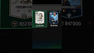 Kompany vs ferdinand footballclubswhostoletheirlogos soccerplayer fifamobile [upl. by Cheryl190]