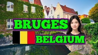 Bruges Belgium  Virtual Tour With AI Girl [upl. by Osrit835]