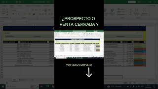 Crea un CRM en Excel y Triplica tus Ventas [upl. by Doherty]