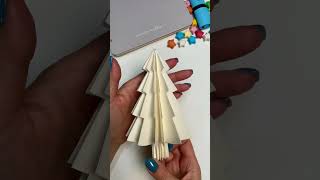 DIY Christmas tree diy svetaartandcraft diypapercraft craft christmasdecorations christmas [upl. by Macdonell152]