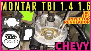 TBI Motor 14 16 Mangueras de TBI Chevy Corsa Opel cuerpo de aceleración [upl. by Gerda]