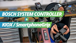 Ajouter un écran Kiox ou un SmartphoneGrip au System Controller  EBIKE24 fr [upl. by Eened808]