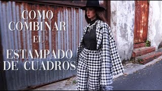 4 LOOKS CON ESTAMPADO DE CUADROS 2019✨  Temporada otoñoinvierno  Moda Susana Arcocha [upl. by Nottnerb]