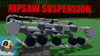 Build a Boat  Ripsaw suspension tutorial [upl. by Anoerb]