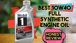 Mobil 1 Racing 4T 10W40 Advanced Full Synthetic Engine Oil  Review after 1000km ride  Hindi [upl. by Aliber604]