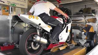 Honda CBR 400 rr Leistungsprüfstand [upl. by Aztin]