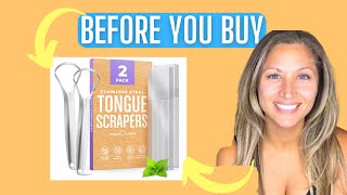 Honest Review BASIC CONCEPTS Tongue Scraper for Adults 2 Pack [upl. by Lyons]