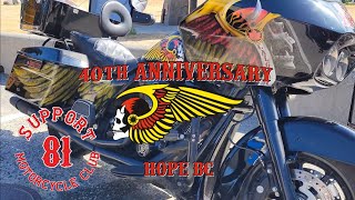 HELLS ANGELS 40th ANNIVERSARY HOPE BC THE MEET UP  TYRANT COPS [upl. by Locklin24]