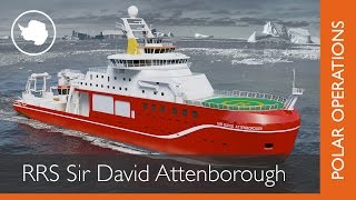 RRS Sir David Attenborough  a new polar research ship for Britain [upl. by Lulu]