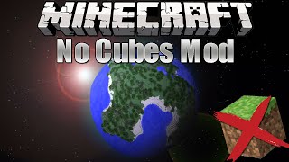 Minecraft  NoCubes Mod  Realistisches Minecraft  Minecraft Modvorstellung [upl. by Zetroc]