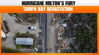 LIVE Hurricane Milton Aftermath  Trail of Devastation in Tampa Bay Florida  News9 [upl. by Rheims]