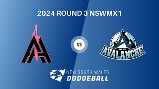 2024 NSWDL R3 Mixed Div 1 Arcadia Assassins vs Alpine Avalanche [upl. by Grimaldi]