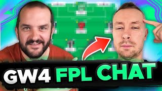 FPL TEAM CHAT FOR GAMEWEEK 4 WITH LUKE 🙌  Fantasy Premier League Tips 202425 [upl. by Kcirrem]