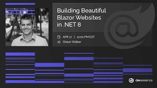 Building Beautiful Blazor Websites in NET 8 [upl. by Ajnek]