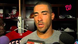 Ian Desmond shares his thoughts after the game [upl. by Enelyak]