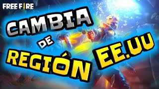 COMO cambiar de REGION en FREE FIRE a EEUU 2022  CÓMO cambiarme de REGIÓN en FREE FIRE a EEUU 2022 [upl. by Dole170]