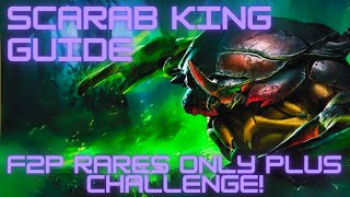 Best F2P Scarab King Guide Rares Only Plus  Raid Shadow Legends [upl. by Gottuard]