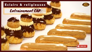 Eclairs amp religieuses [upl. by Aikemit]