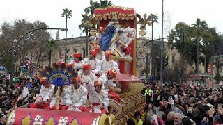 Cabalgata Reyes Magos Sevilla 2022 [upl. by Charmian72]