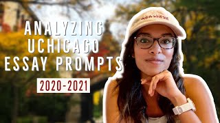 Analyzing UChicago Essay Prompts 20202021  Get into UChicago [upl. by Dianthe]