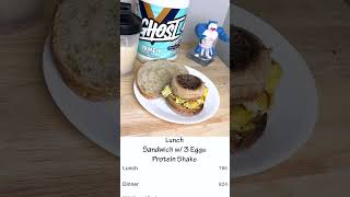 2700 Calorie High Protein 174g Bulking Diet [upl. by Marfe]