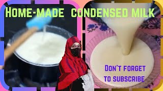 How to make condensed milk  condensed milk recipe  homemade condensed milk [upl. by Hardej]