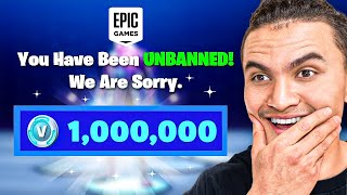 Epic UNBANNED My 10000 OG Fortnite Account [upl. by Faye]