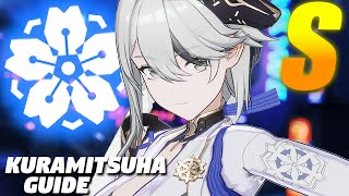 Ice Support Kuramitsuha Support or DPS Build  Aether Gazer Global [upl. by Lelah457]