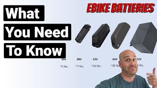 e bike BATTERIES EXPLAINED [upl. by Arihaj]