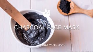 DIY charcoal face mask [upl. by Hayden]