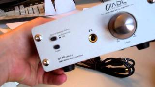 Furutech GT40 usbdac unpacking en unscrewing [upl. by Kreg]