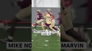 Marvin Jones Jr is a problem versus Mike Norvell 😂 noles fsufootball cfb [upl. by Steffane]