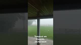 Temporal em AlegreteRS 24102024 [upl. by Losyram115]