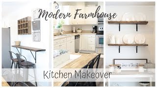 Kitchen Makeover  Modern Farmhouse Style [upl. by Eseerehc]