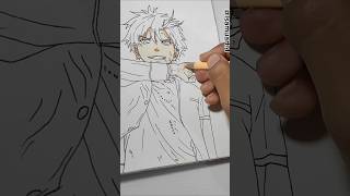 Drawing Sakura from wind breaker 🍃  tutorial ✨shorts windbreaker [upl. by Arannahs]