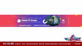 Global TV  UKSLA Hosts High Ranking exUN diplomat on Somaliland Ethiopia MoU [upl. by Eytteb163]