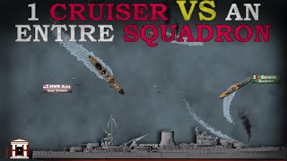 HMS Ajax How a lone British Cruiser destroyed an entire Italian Squadron 1940 Documentary [upl. by Nadya]