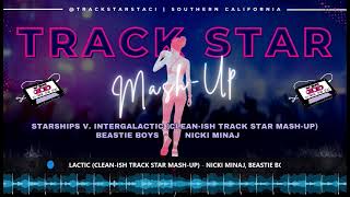 Starships v Intergalactic CLEANISH TRACK STAR MASHUP REMIX  Beastie Boys Nicki Minaj [upl. by Aken]