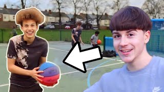 Exploding Basketball Prank [upl. by Ettesyl]