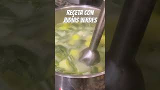 Receta con Judías Verdes en 1 minuto 🤤 ¡SUPER FÁCIL [upl. by Iluj]