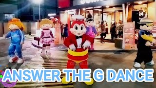 SUPAFLY  ANSWER THE G REMIX  JOLLIBEE DANCE  JOLLIBEE AND FRIENDS [upl. by Yadseut]